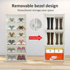 6-20 Cube DIY Shoe Storage Cabinet Rack 12-40Pair Shoes Portable Organizer Shelf