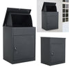 2 in 1 Parcel Delivery Box Package Postbox Large Lockable Secure Courier Contain