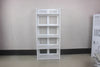 White Wooden Shoe Storage Rack Display Stand Organiser Unit Cabinet Book Shelves