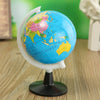 Roating World Globe Earth Map w/ Stand Geography Kids Children Toy Gif