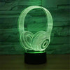 3D Illusion LED Night Light 7 Colour Touch Table Desk Lamp Kids Gifts