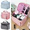 Lady Large Make Up Bag Vanity Case Cosmetic Nail Tech Storage Beauty Box Nylon
