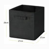 1/4/8x Foldable Storage Canvas Collapsible Box Clothes Toy Organizer Fabric Cube