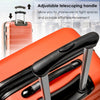 20 24 28 Inch Suitcase Set ABS Large Hard Shell Cabin Hand Travel Luggage Orange