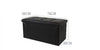 2 Seater Ottoman Leather Double Bed Living Room Folding Storage Footstool Pouffe