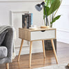 Modern Bedside Tables Nightstand Tables 1 Drawers Storage Unit/Organizer White