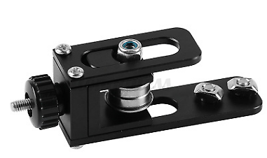 Aluminum 2021 X-axis Belt Stretch Straighten Tensioner Belt For 3D Printer Black