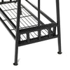 2 Tier Metal Planter Flower Stand Holder Display Rack Shelf Home Garden Outdoor