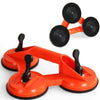 2 x Suction Cup TRIPLE Pad Lifter 100kg Sucker Plate Glass tile Mirror Lifter