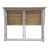 Folding Computer Desk Wooden Foldable Study Table Laptop PC Table Home Office