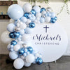 141 Blue Balloons+Balloon Arch Kit Set Party Baloons Wedding Garland Blue Decor