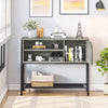 Farmhouse Sideboard Kitchen Buffet with Adjustable Shelves Cabinet Storage