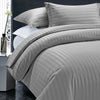 Luxury Reversible Satin Duvet Quilt Cover Bedding Set Single Double King Size