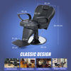 Reclining Salon Chair w Footrest for Beauty Spas Hair Stylists Barbers Pedicures