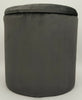 Round Ottoman Storage Pouffe Stool Soft Velvet Footstool Dressing Vanity Chair