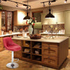 2Pc Bar Stools PU Leather Kitchen Swivel Gas Lift Stools Breakfast Pub Chairs UK