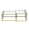 Set of 2 Nested Coffee Table End Table Side Table Lounge Living Room Furniture
