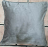 New Plain Luxury Velvet Cushion Cover With Piped Edges All Sizes