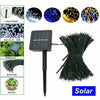 Waterproof String Fairy Lights 20-500 LED Solar Power Battery Outdoor Tree