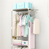 Clothes Rail Rack Garment Dress Shirts Hanging Display Stand Shoes-Storage Shelf