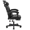Luxury PU Leather Computer Office Desk Gaming Chair Swivel Recliner w/Footrest