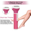 5 in 1 Lady Electric Women Shaver Facial Hair Removal Bikini Leg Body Epilator