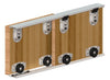 Sliding Wardrobe Door Gear Track Kit DIY Bottom Roller Doors 70kg