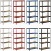 5 Tier Garage Shelf Heavy Duty Shelving Storage Racking Unit Boltless Bays