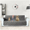 Quilted Waterproof Sofa Slip Cover, Anti Slip Pet Furniture Sofa Protector Throw