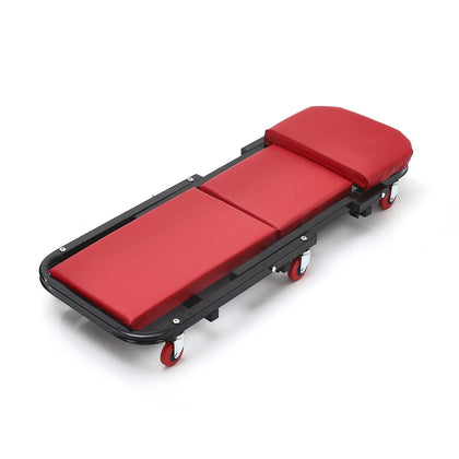 Under Car Mechanic Creeper Foldable Workshop Rolling Seat Crawler Trolley Tray