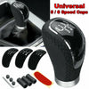 3Cap/5 6Speed Universal Manual Car Gear Stick Shift Shifter Knob Lever Durable