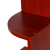 Floating Corner Shelf Wall Mounted Bookshelf Storage Display Unit 5 Tier UK