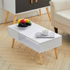 Rectangle Coffee Table Television TV Stand Side Storage Unit with Drawer Shelf