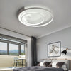 Aluminum LED Ceiling Lamp Ring Light Chandelier Lights Fixture Living Bedroom
