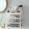 Desktop Makeup Storage Box Cosmetic Drawer Organizer Container Case Saver Space