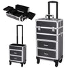 Extra Large Make Up Case Hairdressing Vanity Beauty Trolley Cosmetic Box Storage