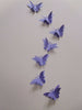 20 3d PEARLESCENT BUTTERFLY TOPPER WALL DECORATION DECOR STICKERS GIRLS ROOM cur