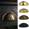 Cup Handle Shell Pull Kitchen Cupboard Cabinet Door Furniture Drawer all Colours