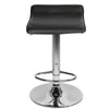 2pc Bar Stools Leather Chairs Breakfast Chairs Swivel Gas Lift Kitchen Cushioned