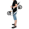 Large Adult Teens Aluminium Kick Scooter Folding Dual Braking Adjustable Height