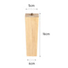 4x Wooden Legs Oak 4'' 6'' 8'' Square Tapered Furniture Feet Cabinet Sofa Chair