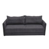 Modern 3 Seater Sofa Bed Click Clack Couch Pull Out Sleeper Settee Sofabed Grey