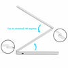 Folding Led Reading Desk Table Lamp Rechargeable Adjustable Portable Bright 17