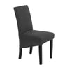 4PCS Dining Chair Seat Covers Slip Stretch Wedding Banquet Party Removable