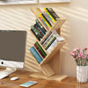 Tree Desktop Bookshelf Desk Bookcase Display Book Rack 3 Tier Organizer Storage