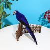 Artificial Parrot Fake Lifelike Feather Parrot Realistic Garden Ornament Decor