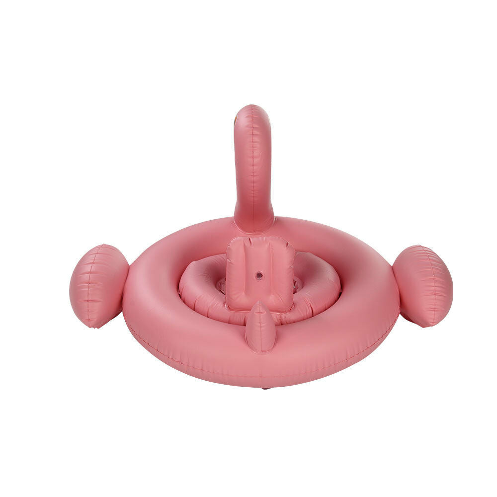 Inflatable Flamingo Swim Ring Float Raft Seat Swimming Pool For