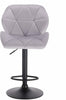 1x Breakfast BarStools BarChairs for Kitchen Bar Stools with Velvet Swivel Gas
