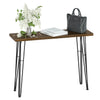 Industrial Narrow Hallway Console Table Rustic Slim Sofa Side Table HallCorridor