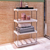 4 Tier Storage Holder Rack Shelf Organizer Shelving Unit Kitchen Bathroom Shelf